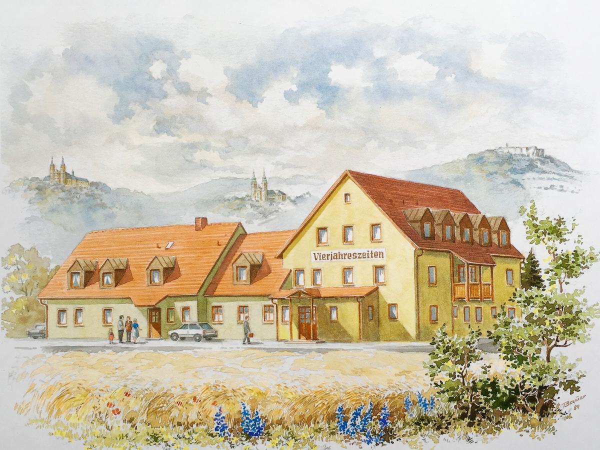 Hotel Garni Vierjahreszeiten Bad Staffelstein Extérieur photo